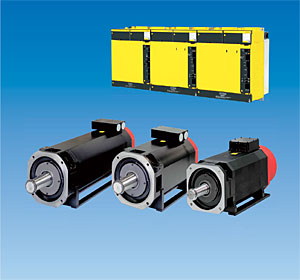 Large Servo Motor for Industrial Machines with Electric Serv